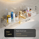 Wall-Mounted Punch-Free Sink Mirror Drain Rack Suction Cup Wall-Mounted Punch-Free Sink Mirror Drain Rack Suction Cup