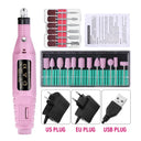 Portable Professional Electric Nail Drill Machine Set Portable Professional Electric Nail Drill Machine Set