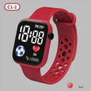 Kids LED Sports Watch - Waterproof Silicone Band Timepiece Kids LED Sports Watch - Waterproof Silicone Band Timepiece