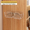 Sleek Wall-Mounted Glasses Organizer Stylish Eyewear Storage Sleek Wall-Mounted Glasses Organizer Stylish Eyewear Storage