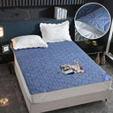 Waterproof King Size Bedspread Quilted Mattress Protector Pad Waterproof King Size Bedspread Quilted Mattress Protector Pad