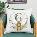 Personalized Animal Name Pillowcase Eco Friendly Polyester Personalized Animal Name Pillowcase Eco Friendly Polyester