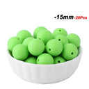 Baby Round Silicone Beads Safe Multi-functional Teething Relief Baby Round Silicone Beads Safe Multi-functional Teething Relief