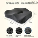 Ultimate Ergonomic Memory Foam Seat Cushion With Massage Ultimate Ergonomic Memory Foam Seat Cushion With Massage