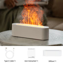 Ultrasonic Essential Oil Diffuser With Flame Night Light Ultrasonic Essential Oil Diffuser With Flame Night Light