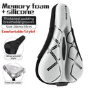 Comfortable Bicycle Gel Seat Cushion With Memory Foam Cover Comfortable Bicycle Gel Seat Cushion With Memory Foam Cover