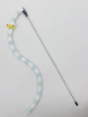 Feather Cat Teaser Wand: Interactive Caterpillar Toy for Cats Feather Cat Teaser Wand: Interactive Caterpillar Toy for Cats