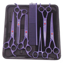 Purple Dragon Professional Pet Grooming Scissors Set Purple Dragon Professional Pet Grooming Scissors Set