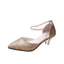 Sequined High Heels Designer Pumps For Glamorous Events Sequined High Heels Designer Pumps For Glamorous Events