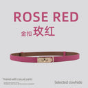 Luxury Leather Waist Belt for Women's Elegant Fashion Accessory Luxury Leather Waist Belt for Women's Elegant Fashion Accessory