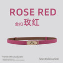 Luxury Leather Waist Belt For Women Fashion Accessory Luxury Leather Waist Belt For Women Fashion Accessory