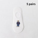 Adorable Cartoon Bear Non-Slip Ankle Slippers for Men Adorable Cartoon Bear Non-Slip Ankle Slippers for Men