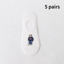 Adorable Cartoon Bear Non Slip Ankle Slippers For Men Adorable Cartoon Bear Non Slip Ankle Slippers For Men