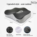 Ultimate Ergonomic Memory Foam Seat Cushion With Massage Ultimate Ergonomic Memory Foam Seat Cushion With Massage