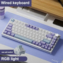 Ajazz Ak820 RGB Gaming Keyboard Versatile Connectivity Ajazz Ak820 RGB Gaming Keyboard Versatile Connectivity