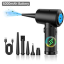 Compressed Air Duster Electric Rechargeable Cordless Blower Compressed Air Duster Electric Rechargeable Cordless Blower