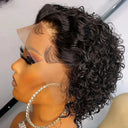 Short Bob Pixie Cut 100 Percent Virgin Human Hair Lace Front Wig Short Bob Pixie Cut 100 Percent Virgin Human Hair Lace Front Wig