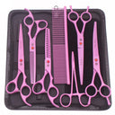 Purple Dragon Professional Pet Grooming Scissors Set Purple Dragon Professional Pet Grooming Scissors Set