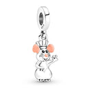 Original 925 Silver Beaded Charm Pendant Pandora Bracelet Original 925 Silver Beaded Charm Pendant Pandora Bracelet