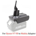 18V Battery Adapter For Dyson V6 V7 V8 Makita Milwaukee 18V Battery Adapter For Dyson V6 V7 V8 Makita Milwaukee