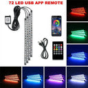 Car Interior LED Music Sync Ambient Lighting Kit Elevate Car Interior LED Music Sync Ambient Lighting Kit Elevate