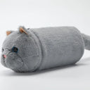 Women Cat Plush Shoulder Bag Corduroy Satin Fur Messenger Women Cat Plush Shoulder Bag Corduroy Satin Fur Messenger