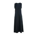 Satin Maxi Dress: Silk Blend Elegance with V-Neckline Satin Maxi Dress: Silk Blend Elegance with V-Neckline