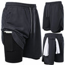 Summer Shorts For Mens Sports Sweatpants 2 In 1 Quick Dry Summer Shorts For Mens Sports Sweatpants 2 In 1 Quick Dry