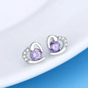 Starlight Elegance Sterling Silver Star Stud Earrings Zircon Starlight Elegance Sterling Silver Star Stud Earrings Zircon