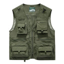 Outdoor Leisure Vest Mens Multi Pocket Coat For Hiking Outdoor Leisure Vest Mens Multi Pocket Coat For Hiking