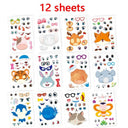 Children's Animal Puzzle Sticker Game for Fun Learning Experience Children's Animal Puzzle Sticker Game for Fun Learning Experience