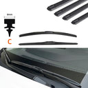 Car Wiper Blade Refills - All-Season Replacement Kit Car Wiper Blade Refills - All-Season Replacement Kit
