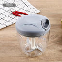 500/900ML Manual Meat Mincer Garlic Chopper Kitchen Tool 500/900ML Manual Meat Mincer Garlic Chopper Kitchen Tool