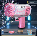 Hot Sale 40 Holes Space Light Bubble Machine Kids Toy Hot Sale 40 Holes Space Light Bubble Machine Kids Toy