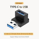 High-Speed USB-C Elbow Adapter for Fast Android Charging High-Speed USB-C Elbow Adapter for Fast Android Charging
