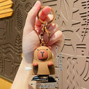 Funny Capybara Plush Toys Cute Keychain Pendant Doll Gift Funny Capybara Plush Toys Cute Keychain Pendant Doll Gift