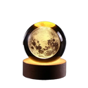 3D Crystal Ball Light Carving Solar System Night Light LED 3D Crystal Ball Light Carving Solar System Night Light LED
