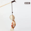 Interactive Feather Cat Toy Stick With Mini Bell Teaser Interactive Feather Cat Toy Stick With Mini Bell Teaser