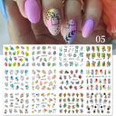 Stylish Floral & Geometric Nail Decals for Creative Manicures Stylish Floral & Geometric Nail Decals for Creative Manicures