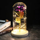 Enchanted Galaxy Rose Glass Dome Eternal Love Gift Set Deluxe Enchanted Galaxy Rose Glass Dome Eternal Love Gift Set Deluxe