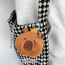 Funny Capybara Plush Toys Cute Keychain Pendant Doll Gift Funny Capybara Plush Toys Cute Keychain Pendant Doll Gift