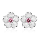 Starlight Elegance Silver Star Stud Earrings Dazzling Zircon Design Starlight Elegance Silver Star Stud Earrings Dazzling Zircon Design
