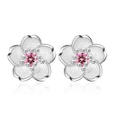 Starlight Elegance Sterling Silver Star Stud Earrings Zircon Starlight Elegance Sterling Silver Star Stud Earrings Zircon