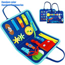 Montessori Busy Board Toy for Toddler Development Fun Montessori Busy Board Toy for Toddler Development Fun