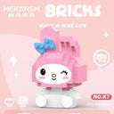 Hello Kitty Building Block Anime Figure Puzzle Ornament Gift Hello Kitty Building Block Anime Figure Puzzle Ornament Gift