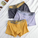 Cotton Boxer Briefs: Comfortable U Convex Plus Size Underwear Cotton Boxer Briefs: Comfortable U Convex Plus Size Underwear