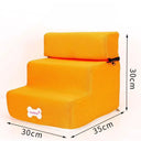 Hot Dog Stairs Soft Washable Non Slip Pet Steps For Pets Hot Dog Stairs Soft Washable Non Slip Pet Steps For Pets