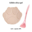 Pet Food Sealer Spoon Canned Lid Fresh-Keeping Silicone Cover Pet Food Sealer Spoon Canned Lid Fresh-Keeping Silicone Cover