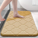 Luxurious Memory Foam Non-Slip Bath Mat Soft Absorbent Luxurious Memory Foam Non-Slip Bath Mat Soft Absorbent