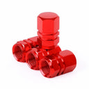 Aluminum Car Tire Valve Caps Stylish Airtight Covers Aluminum Car Tire Valve Caps Stylish Airtight Covers